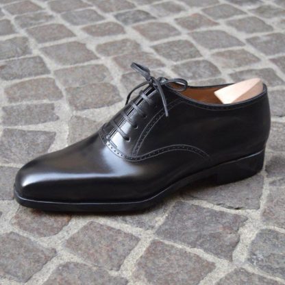 Elevator Black Oxford Shoes