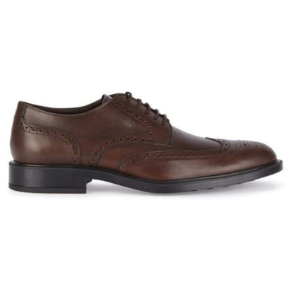 Brown Leather Brogue Shoes