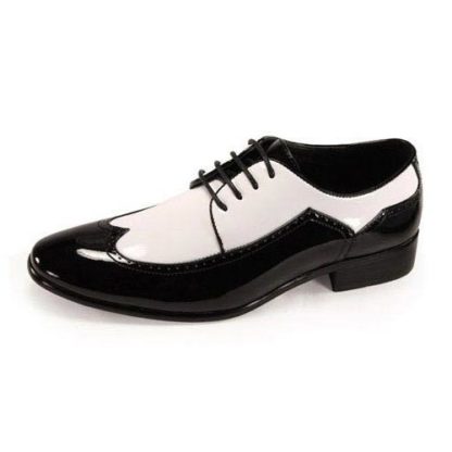 Mens Black & White Shoes