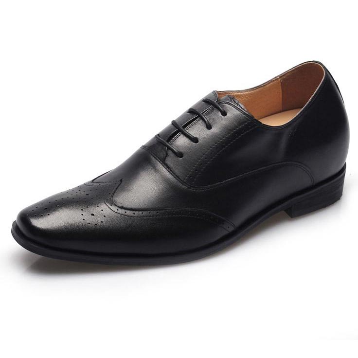 Leather Elevator Shoes Formal Shoes