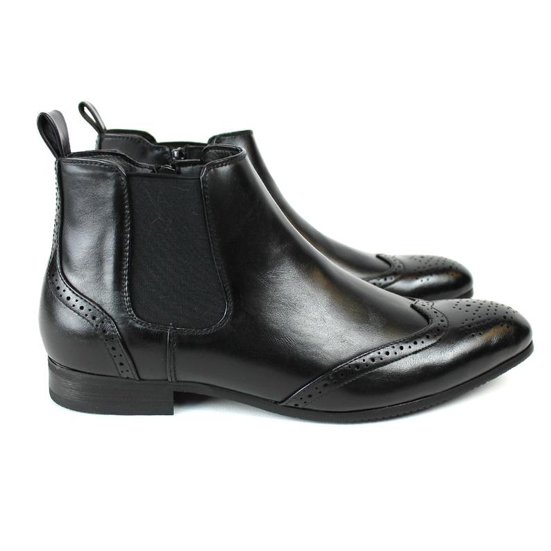 Leather Elevator Boots - Leather Height Increasing Boots