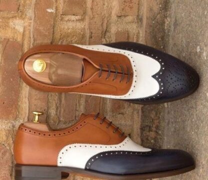 Height Increasing Brogue Shoes