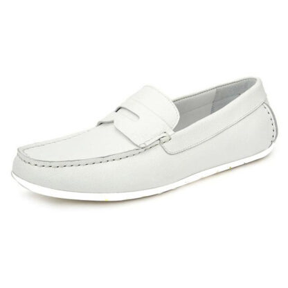 White Elevator Loafers