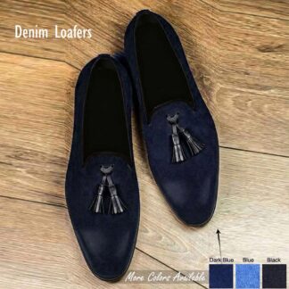 Denim Elevator Loafers